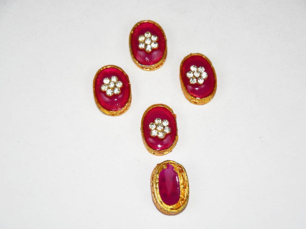 deep-pink-designer-oval-kundan-beads
