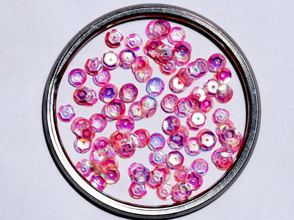 deep-pink-rainbow-centre-hole-flat-circular-plastic-sequins-6-mm