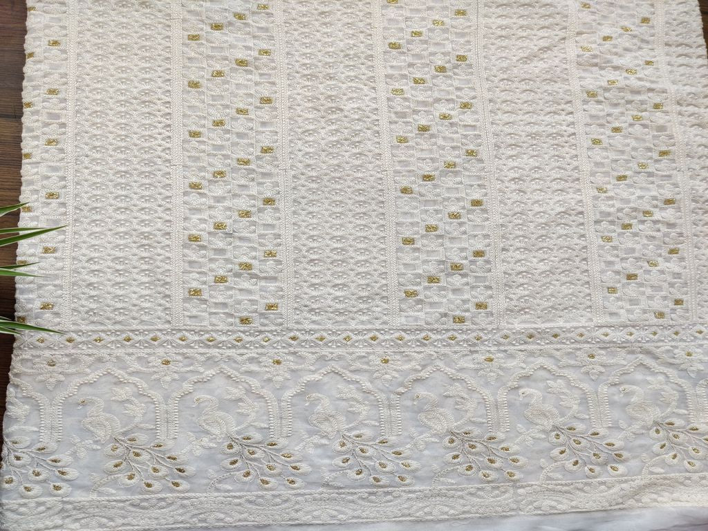dyeable-georgette-fabric-with-heavy-lakhnawi-work-with-peacock-motifs