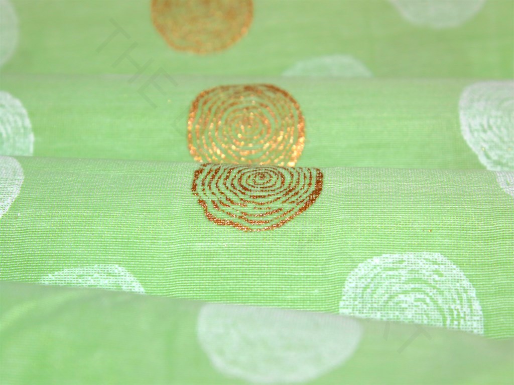 green-khadi-printed-polka-dots-polyester-chanderi-fabric-d3610-khgold-green-ch