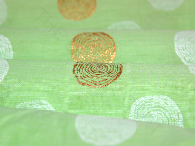 green-khadi-printed-polka-dots-polyester-chanderi-fabric-d3610-khgold-green-ch