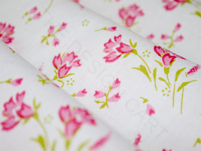 white-pink-green-flowers-cotton-fabric-rp-d74-pgpgt-c