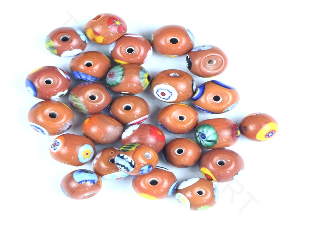 Multicolour 13 Italian Chip Glass Beads | The Design Cart (4332661964869)