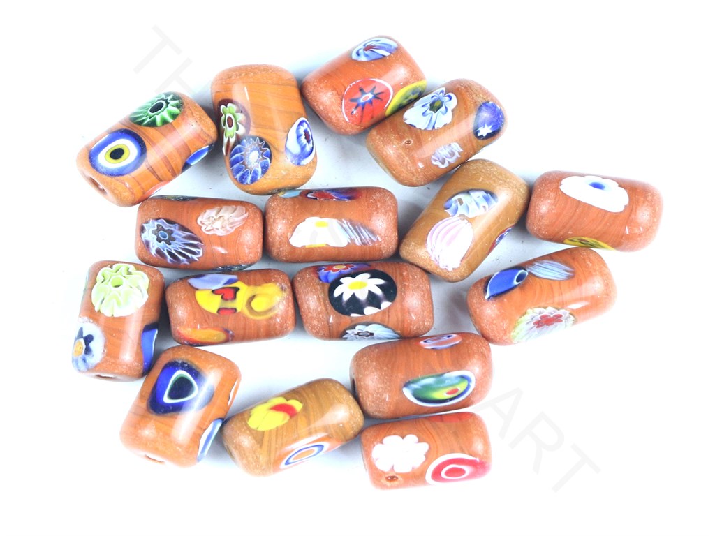 Multicolour 16 Italian Chip Glass Beads | The Design Cart (4332662095941)