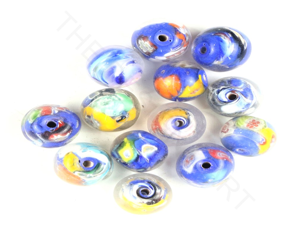 Multicolour 18 Italian Chip Glass Beads | The Design Cart (4332662161477)