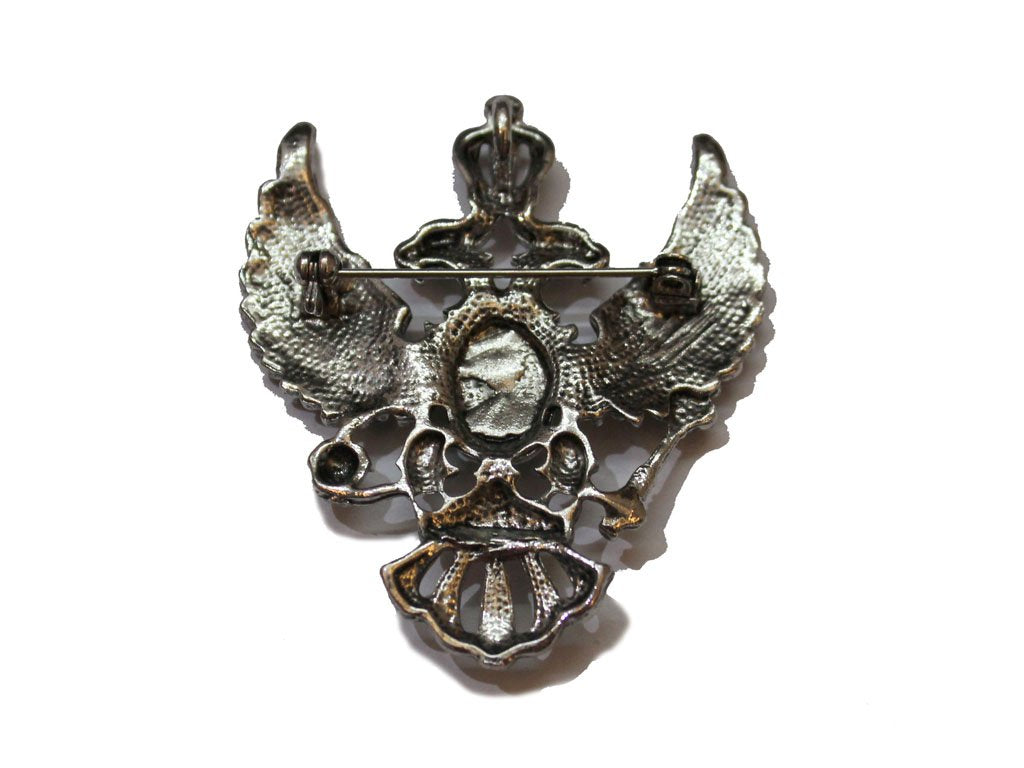 deluxico-decent-looking-brooch-badge-eagle-design-for-men-golden-coloured