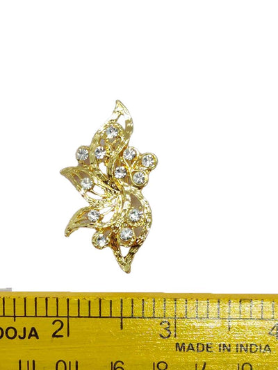 Golden Designer Brooch