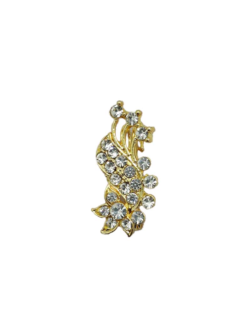 Golden Designer Brooch