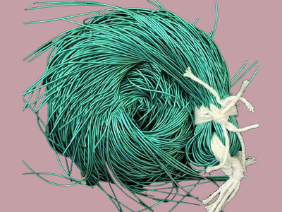 green-burgundy-dabka-french-wire