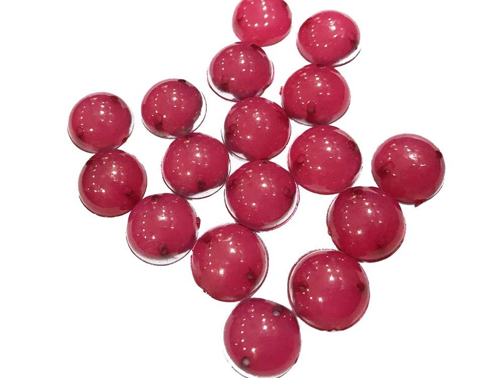 fuchsia-pink-circular-opaque-opal-plastic-rubber-stones-12-mm