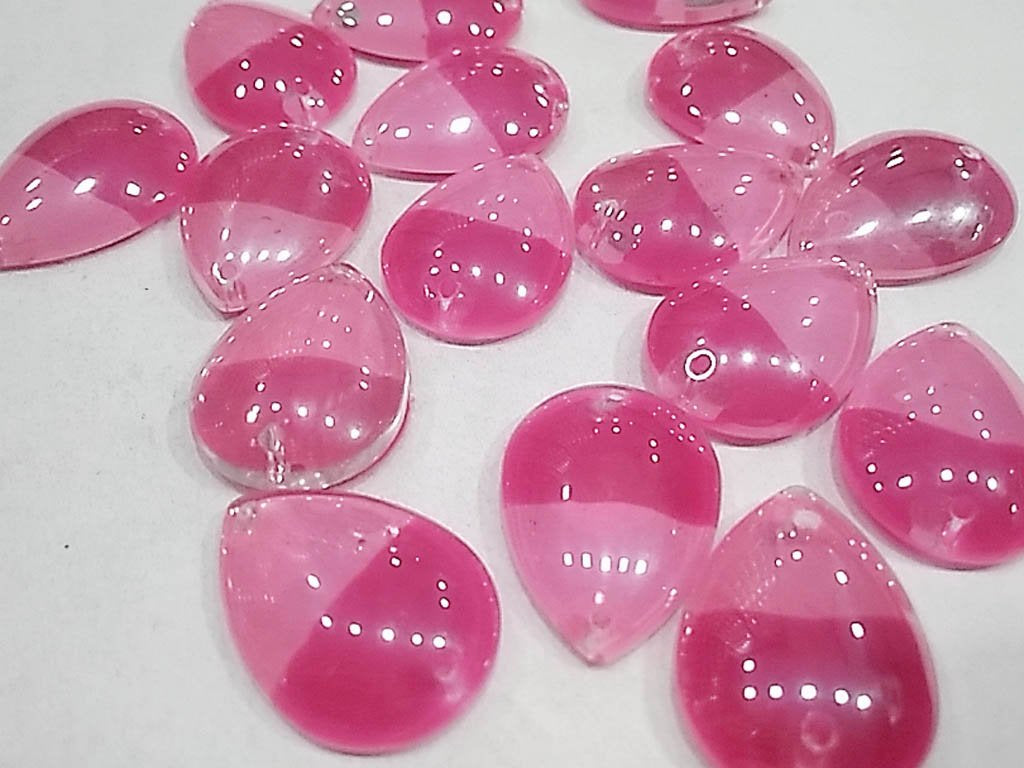 fuchsia-pink-drop-two-tone-cabu-glass-stones-25x18-mm