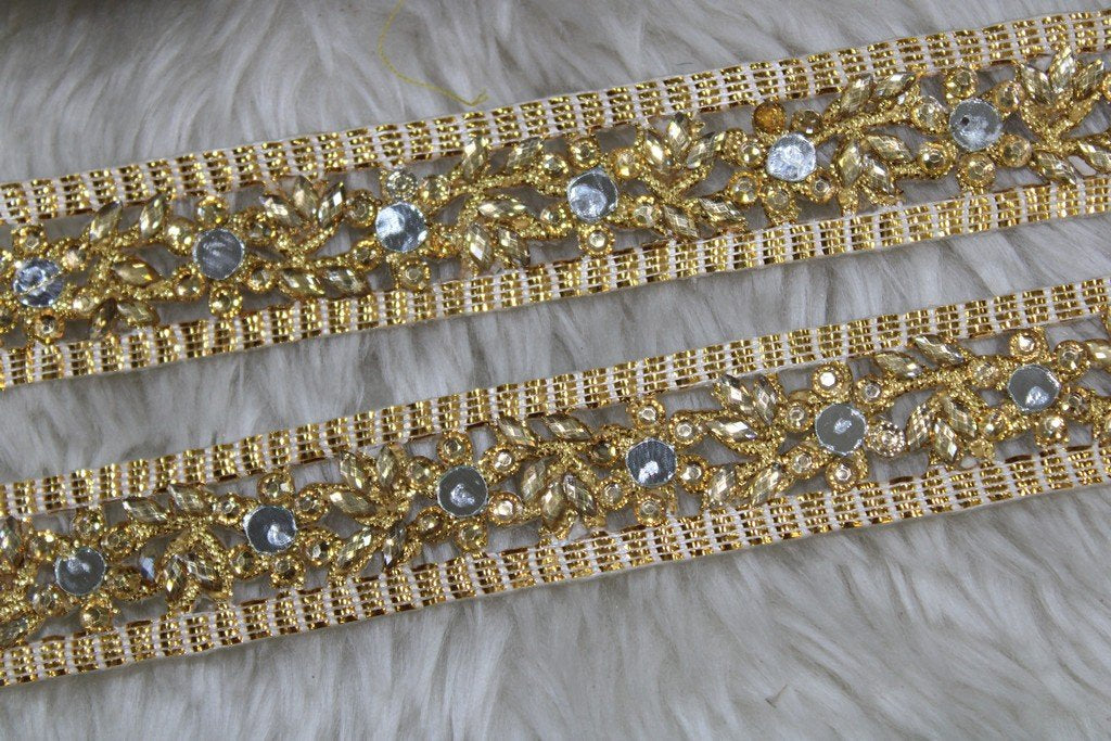 golden-stone-and-mirror-work