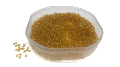 Multicolour Assorted Circular Transparent Glass Seed Beads (2 mm) (4356149903429)