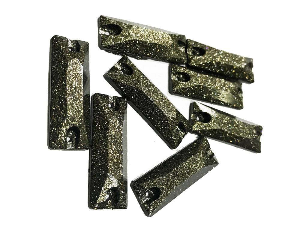 golden-black-rectangular-black-zari-plastic-stone-25x9-mm
