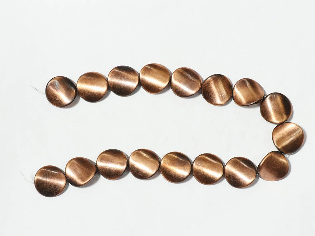 golden-brown-twisted-oval-plastic-beads-22-mm