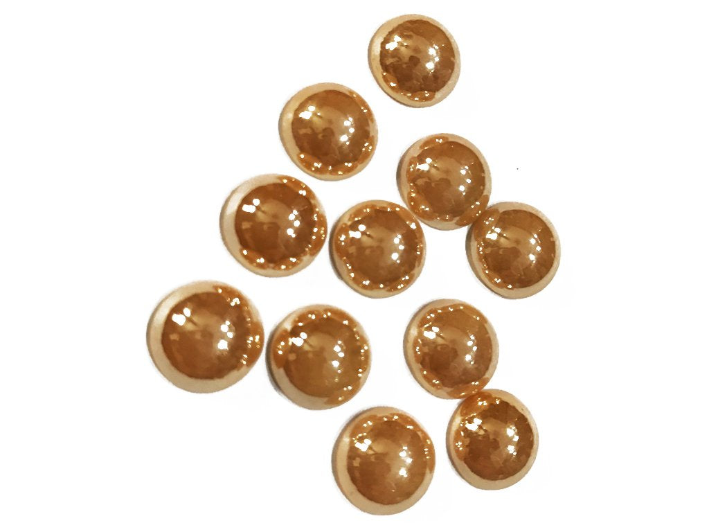 golden-circular-shiny-ceramic-glass-stones-without-hole