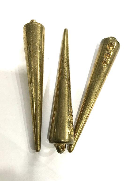golden-conical-ccb-plastic-beads