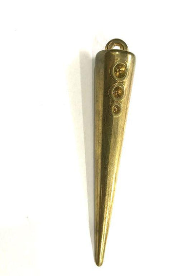 golden-conical-ccb-plastic-beads