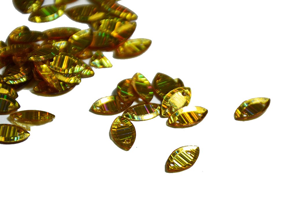 golden-designer-boat-plastic-sequins