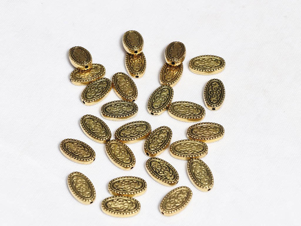 golden-designer-plastic-beads-15x20-mm