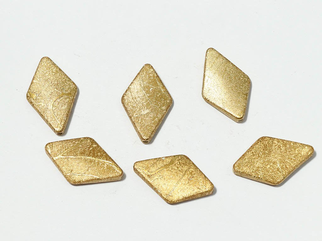 golden-designer-rhombus-plastic-beads-38x20-mm