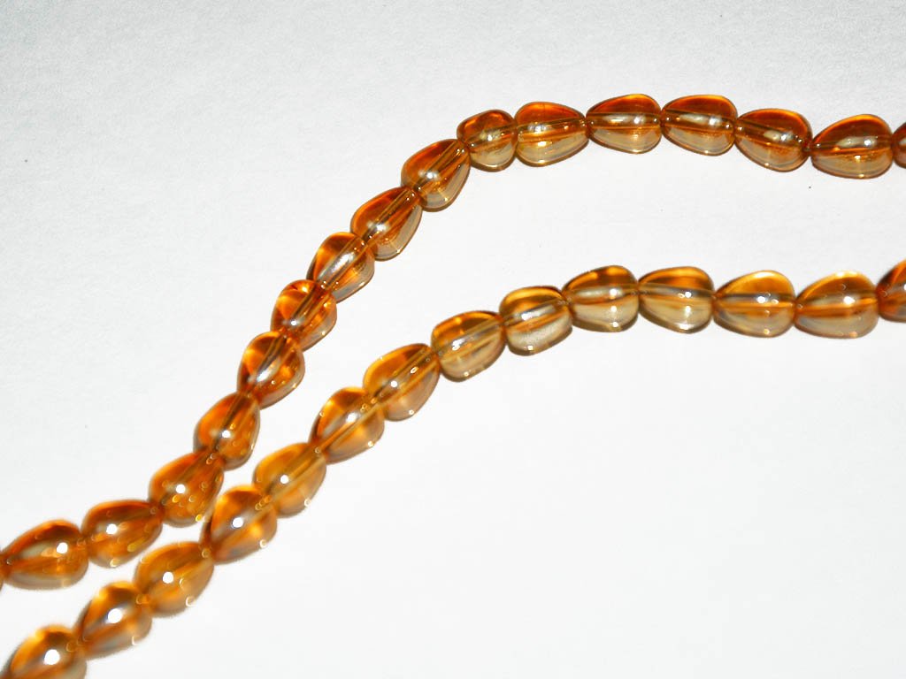 golden-drop-glass-beads