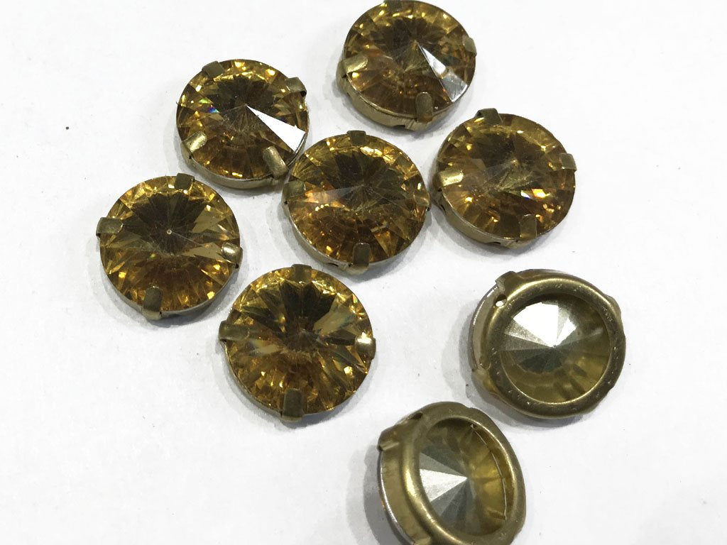 golden-lct-circular-resin-stones-with-catcher-16-mm