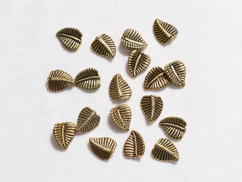 golden-leaves-designer-plastic-beads-18x22-mm