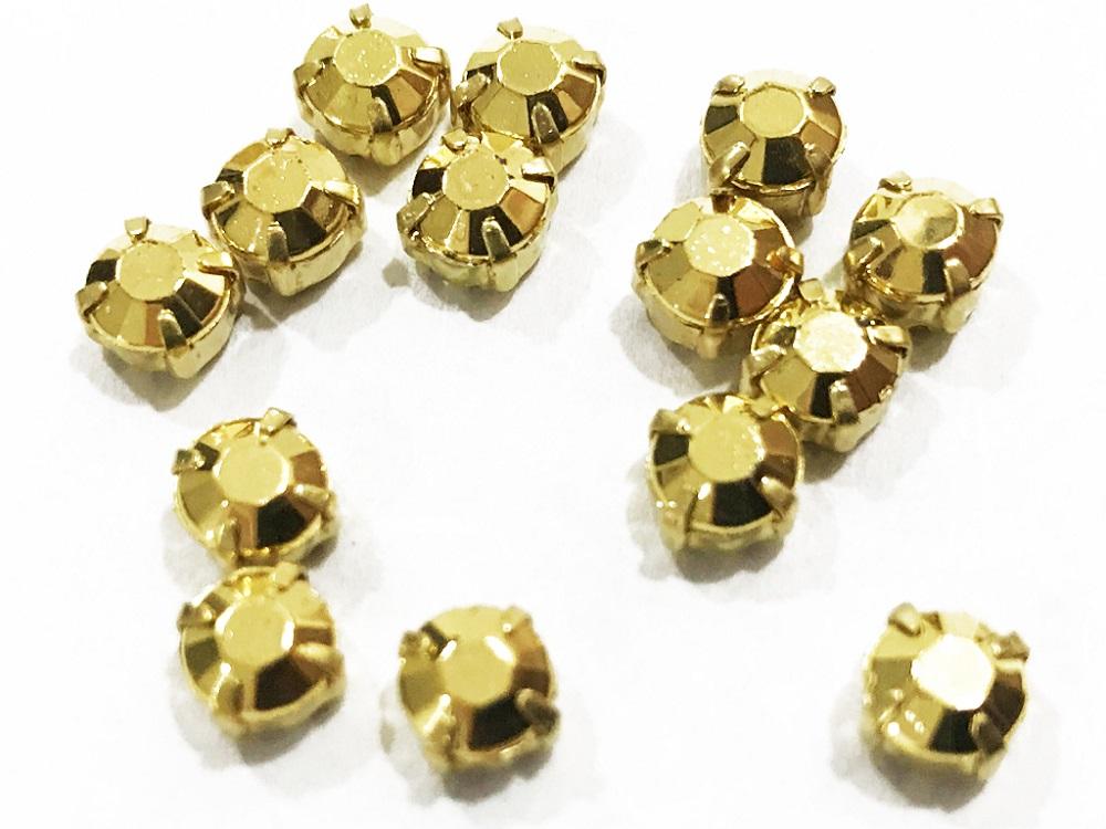 golden-matte-circular-resin-stones-with-catcher-38-ss