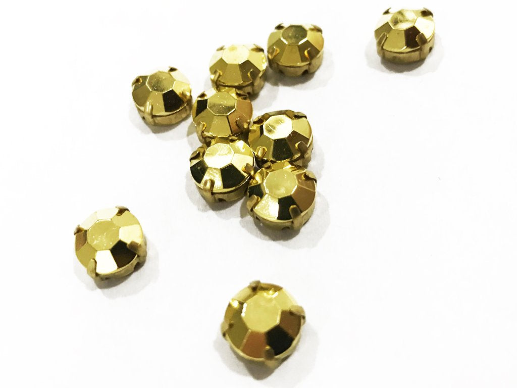 golden-matte-circular-resin-stones-with-catcher-42-ss