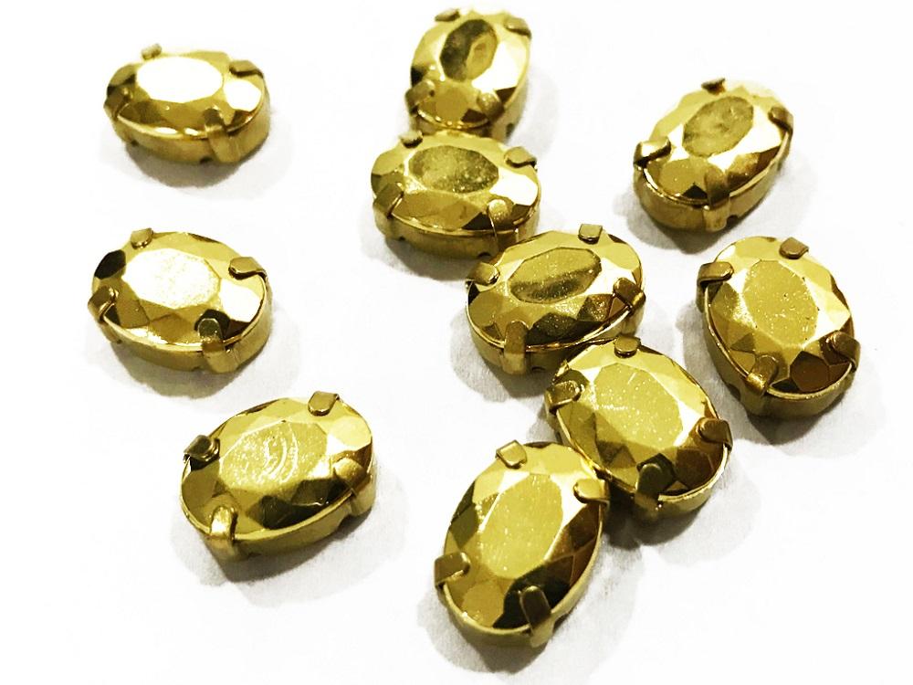 golden-matte-oval-resin-stones-with-catcher-14x10-mm