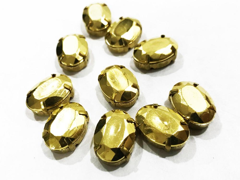 golden-matte-oval-resin-stones-with-catcher-18x13-mm