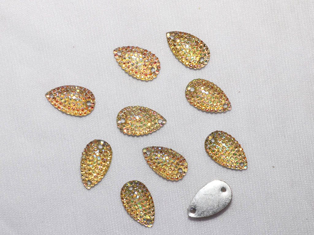 golden-multicolour-drop-plastic-stones-11x16-mm