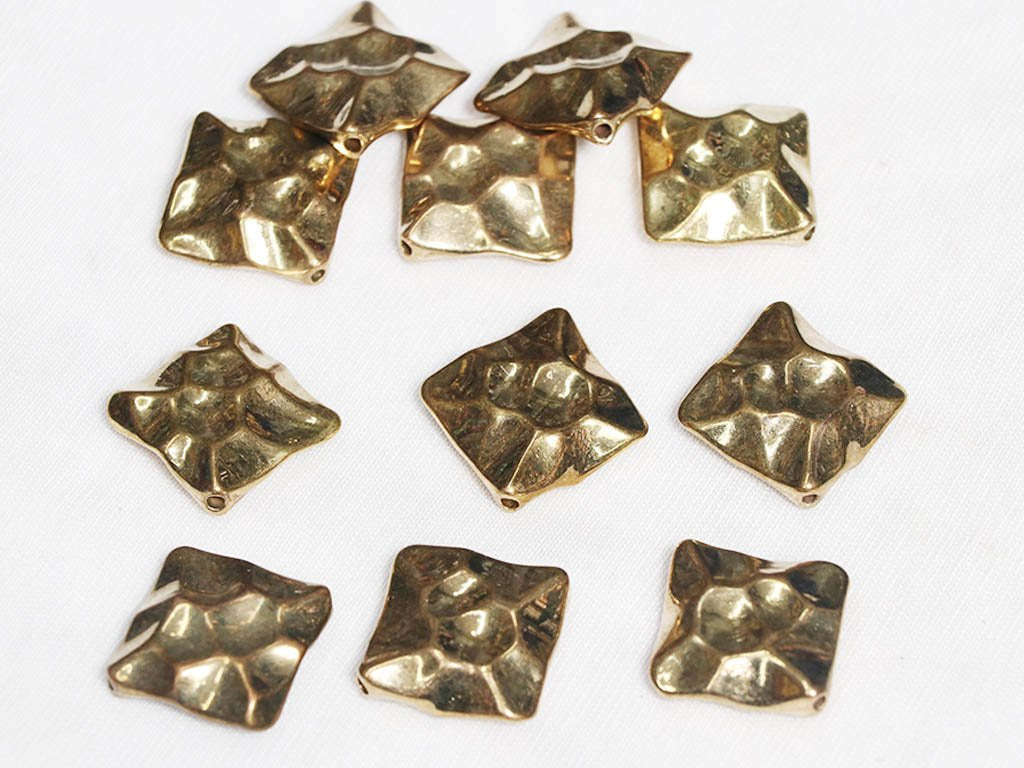 golden-uneven-designer-plastic-beads-22-mm
