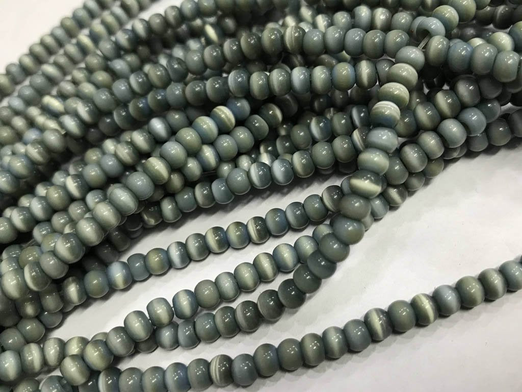 gray-blue-pressed-glass-beads