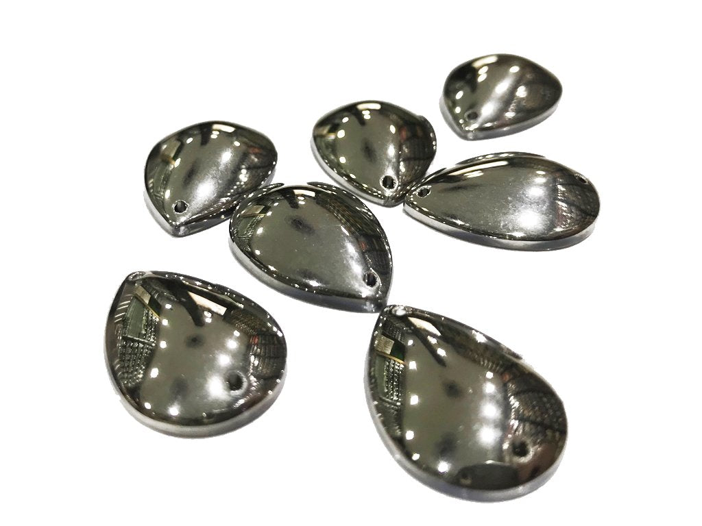 gray-drop-metallic-glass-stones-25x18-mm