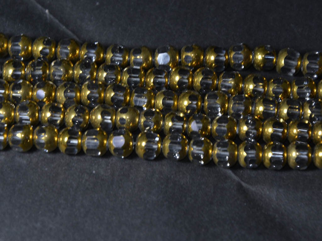 gray-golden-designer-circular-glass-beads-8-mm