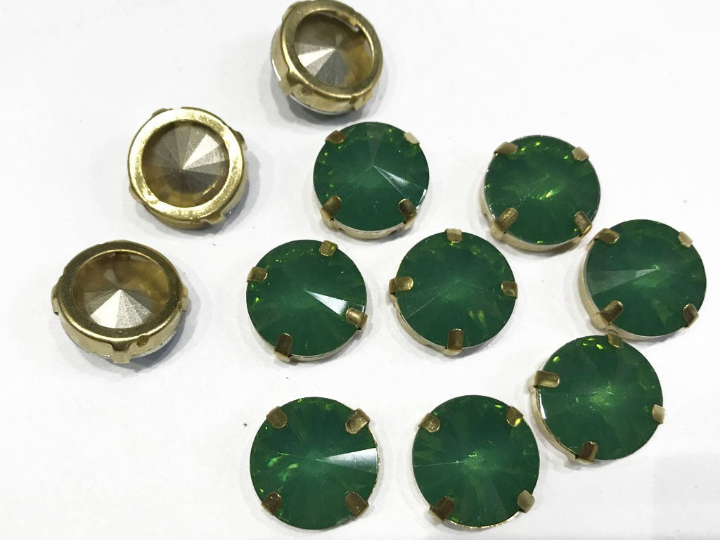 green-circular-resin-stones-with-catcher-16-mm