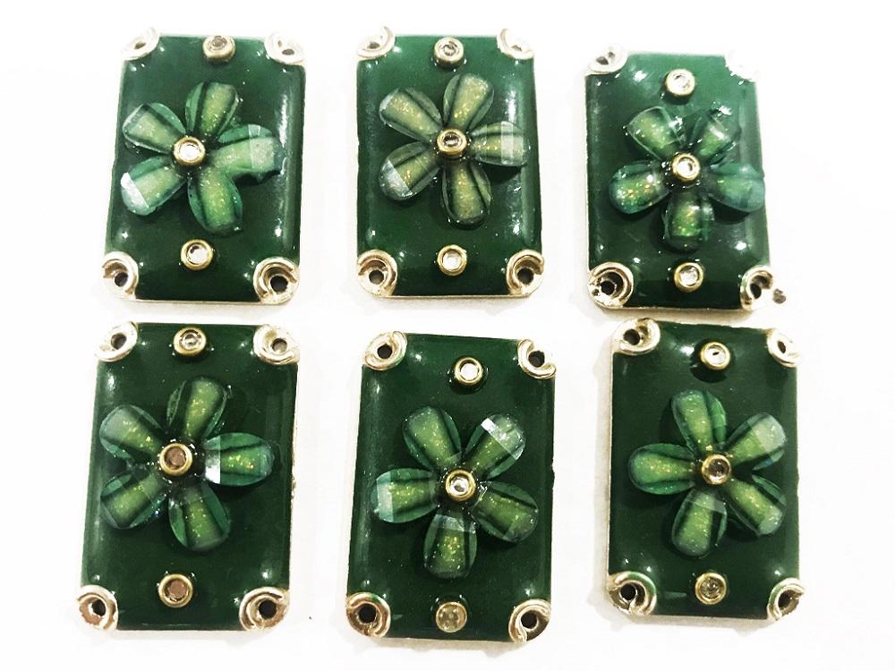 green-enamel-fill-rectangular-plastic-show-buttons-30x20-mm