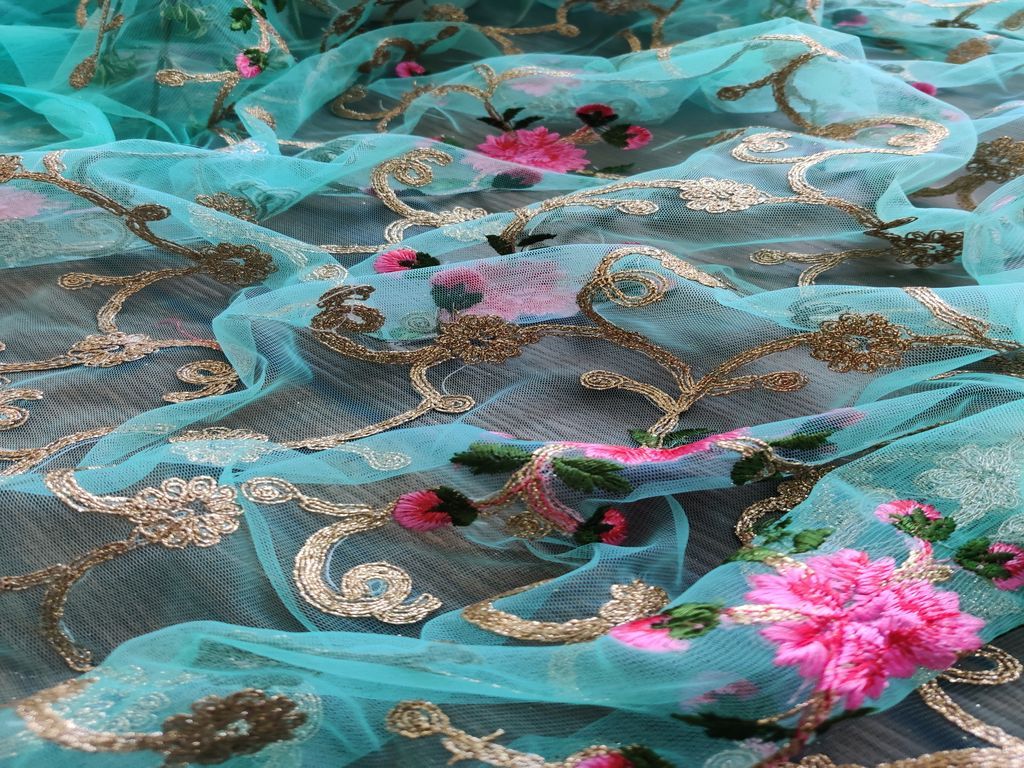 green-net-with-dori-and-thread-embroidery-all-over