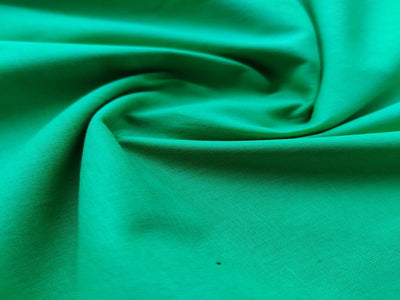 green-plain-cotton-fabric