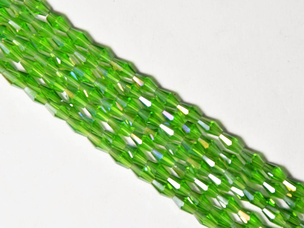 green-rainbow-drum-crystal-beads