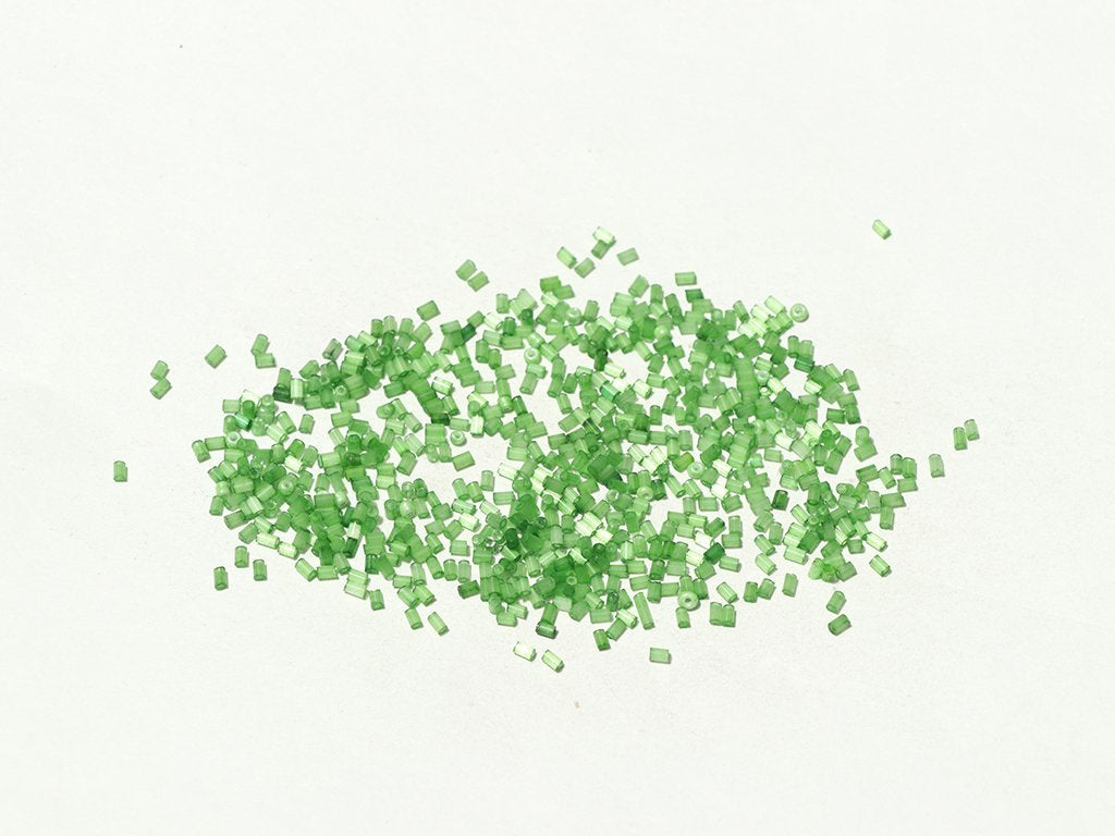 green-silverline-2-cut-seed-beads