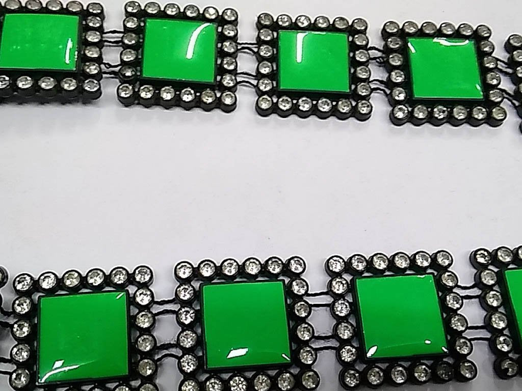 green-square-stone-studded-plastic-lace-with-enamel-fill-25x25-mm