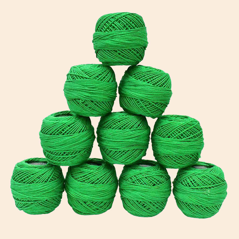 green-thick-crochet-cotton-threads