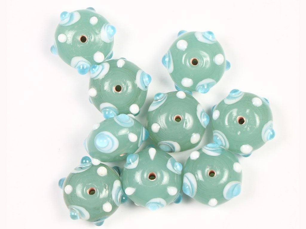 green-white-designer-fancy-glass-beads