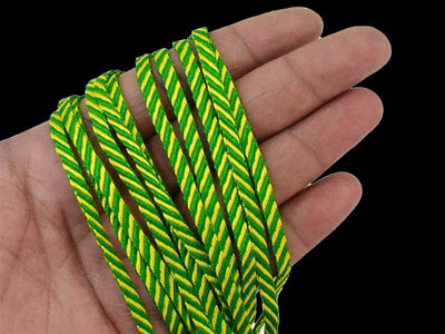 green-yellow-dual-color-flat-decorative-macrame-twisted-cord