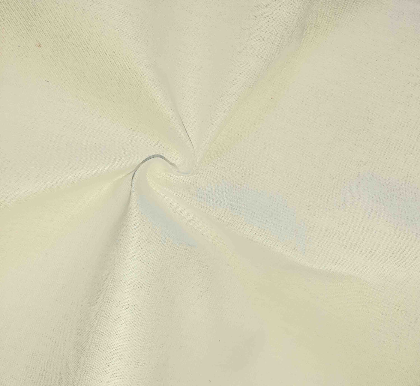 White Plain Handwoven Cotton Fabric (200s) (4552618278981)