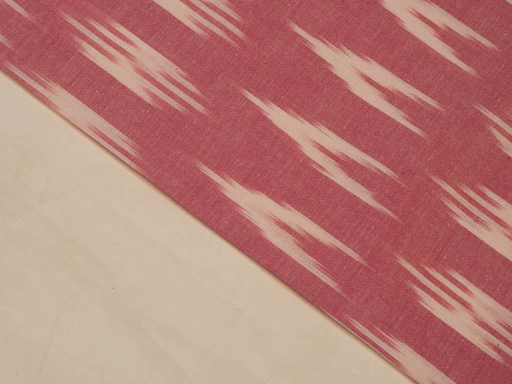 deep-pink-abstract-printed-cotton-ikat-fabric