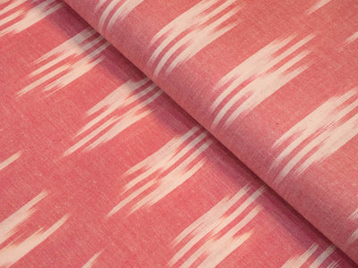 deep-pink-abstract-printed-cotton-ikat-fabric